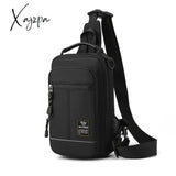 Xajzpa - 2023 New Men’s Chest Pack Nylon Shoulder Bag Sling Waist Male Handbags Man Messenger