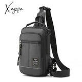 Xajzpa - 2023 New Men’s Chest Pack Nylon Shoulder Bag Sling Waist Male Handbags Man Messenger