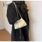 Xajzpa - 2023 New Popular Bag Women’s Fashion High-End Retro Solid Color Shoulder Super All-Match