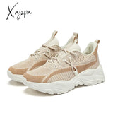 Xajzpa - 2023 New Sneakers Women Shoes Mesh Breathable Flat Anti-Slip Woman Outdoor Trainer Female