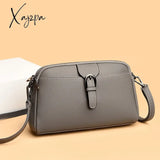 Xajzpa - 2023 New Summer Small One-Shoulder Pu Messenger Bag Women’s Round Mobile Phone Coin