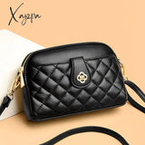 Xajzpa - 2023 New Women’s Pu Purses Summer Small One-Shoulder Messenger Bag Round Mobile Phone