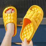 Xajzpa - 2023 New Women’s Slippers Indoor Flat Elegant Shoes For Men House Woman Non-Slip Heel