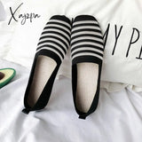 Xajzpa - 2023 Spring New Mesh Ballet Flats Women Square Toe Daily Loafers Breathable Driving Shoes