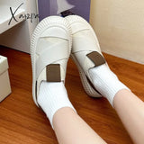 Xajzpa - 2023 Spring Summer New Designer Women Shoes Fashion Casual Breathable Fisherman Ladies