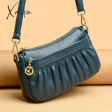 Xajzpa - 2023 Summer New Small Single Shoulder Messenger Bag Women’s Three-Layer Luxury Zero