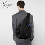 Xajzpa - 2023 Techwear Harajuku Design Nylon Large Capacity Handbag Street Shoulder Messenger