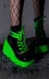 Xajzpa - 2024 Women Punk Gothic Motorcycle Boots Platform Chunky High Heels Ankle Boot Winter