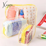 Xajzpa - 3Pcs Pvc Travel Transparent Cases Clothes Toiletries Storage Bag Box Luggage Towel