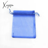 Xajzpa - 50Pcs/Lot (4 Size) Organza Gift Bag Jewelry Packaging Wedding Party Goodie Packing Favors