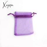 Xajzpa - 50Pcs/Lot (4 Size) Organza Gift Bag Jewelry Packaging Wedding Party Goodie Packing Favors