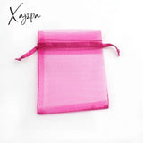 Xajzpa - 50Pcs/Lot (4 Size) Organza Gift Bag Jewelry Packaging Wedding Party Goodie Packing Favors