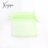 Xajzpa - 50Pcs/Lot (4 Size) Organza Gift Bag Jewelry Packaging Wedding Party Goodie Packing Favors