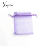 Xajzpa - 50Pcs/Lot (4 Size) Organza Gift Bag Jewelry Packaging Wedding Party Goodie Packing Favors