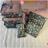 Xajzpa - 8Pcs Set Travel Organizer Storage Bags Suitcase Packing Cases Portable Luggage Clothes