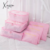 Xajzpa - 8Pcs Set Travel Organizer Storage Bags Suitcase Packing Cases Portable Luggage Clothes