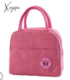 Xajzpa - Amiqi Thermal Insulated Bag High Capcity Lunch Box For Women Portable Fridge Cooler