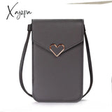 Xajzpa - Bag For Women Touch Screen Cell Phone Purse Smartphone Wallet Shoulder Strap Handbag Pu