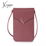 Xajzpa - Bag For Women Touch Screen Cell Phone Purse Smartphone Wallet Shoulder Strap Handbag Pu