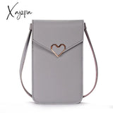 Xajzpa - Bag For Women Touch Screen Cell Phone Purse Smartphone Wallet Shoulder Strap Handbag Pu