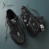 Xajzpa - Basketball Shoes Men Design Thick Soles Jogging Fitness Breathable Outdoor Sport Sneakers