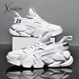 Xajzpa - Basketball Shoes Men Design Thick Soles Jogging Fitness Breathable Outdoor Sport Sneakers