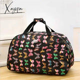 Xajzpa - Big Capacity Women Travel Bags Men Luggage Duffel Nylon Waterproof Daily Handbag Female