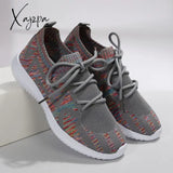 Xajzpa - Black Casual Sportswear Daily Patchwork Frenulum Round Comfortable Out Door Shoes Shoes