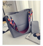 Xajzpa - Brand Designer Women Handbag And Purse Large Capacity Colorful Strap Shoulder Bag Pu