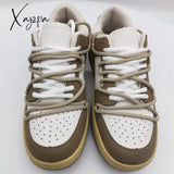 Xajzpa - Brand Women Sneakers Luxury Vulcanize Shoes Casual Footwear Zapatillas Mujer Light Flat