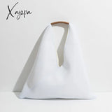 Xajzpa - Brand Women Tote Hobo Handbag Triangle Design Summer Mesh Net Beach Bag Lightweight