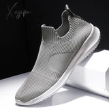 Xajzpa - Breathable Men Shoes Trend Flat White Casual Light Male Sneaker Luxury Footwear Vulcanize