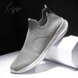 Xajzpa - Breathable Men Shoes Trend Flat White Casual Light Male Sneaker Luxury Footwear Vulcanize