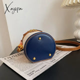 Xajzpa - Bucket Bag Female New 2023 Fashion Cross-Body Niche Cylinder One-Shoulder Portable