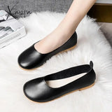 Xajzpa - Candy Color Harajuku Platform Mary Jane Shoes Black B / 35