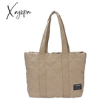 Xajzpa - Canvas Shopper Shoulder Bag For Women Soft Cotton Capacity Shopping Bags Fashion Female