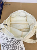 Xajzpa - Canvas Shoulder Bag For Women Hobos Small Messenger Crossbody Casual Korean Style Handbag