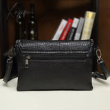 Xajzpa - Casual Crossbody Bag Female Messenger Bags Black Pu Leather Women’s Shoulder Chain Women