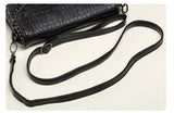 Xajzpa - Casual Crossbody Bag Female Messenger Bags Black Pu Leather Women’s Shoulder Chain Women