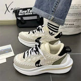 Xajzpa - Casual Platform Flat Vulcanize Women’s Sneakers Spring New White Sports Daddy Shoes