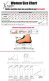 Xajzpa - Chelsea Women High Boots Winter New Chunky Shoes Woman Fashion Knee Platform Mid Heels