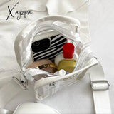 Xajzpa - Clear Crossbody Bag With Coin Purse Trendy Pvc Square Outdoor Travel Beach Shoulder Women