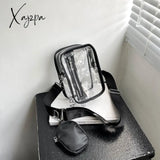 Xajzpa - Clear Crossbody Bag With Coin Purse Trendy Pvc Square Outdoor Travel Beach Shoulder Women