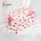 Xajzpa - Clear Makeup Bag Fashion Transparent Travel Portable Mini Wash Storage Bags Strawberry