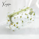 Xajzpa - Clear Makeup Bag Fashion Transparent Travel Portable Mini Wash Storage Bags Strawberry