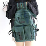 Xajzpa - Colorful Vintage Backpack Men Women 15.6 Inch Laptop Backpacks Ladies Shoulder School Bag