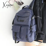 Xajzpa - Colorful Vintage Backpack Men Women 15.6 Inch Laptop Backpacks Ladies Shoulder School Bag