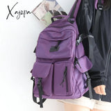 Xajzpa - Colorful Vintage Backpack Men Women 15.6 Inch Laptop Backpacks Ladies Shoulder School Bag