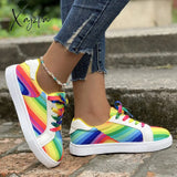 Xajzpa - Colour Casual Sportswear Daily Patchwork Round Comfortable Out Door Sport Shoes Shoes