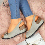 Xajzpa - Comfortable Casual Wedge Heel Sandals